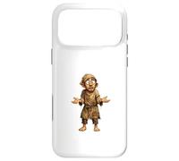 Illustration de Dessin animé Homme pauvre confus Coque pour iPhone 17 Pro Max