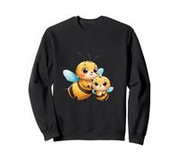 Illustration de Dessin animé Mère et Petite Abeille Sweatshirt