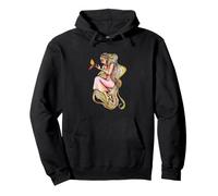 Illustration de Fille Elfe Nature Sweat à Capuche