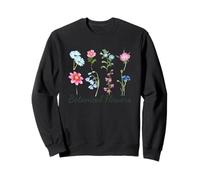 Illustration de Fleurs botaniques à l'aquarelle Sweatshirt