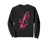 Illustration de fusée Graffiti Navette Spatiale Sweatshirt
