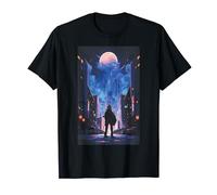 Illustration de Jeu Cyberpunk Japan Manga T-Shirt