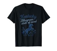Illustration de Kentucky Bluegrass State of Mind Horse T-Shirt