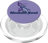 Illustration de la fée de la Lune Violette Moonlit Soul PopSockets PopGrip pour MagSafe