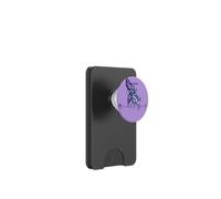 Illustration de la fée de la Lune Violette Moonlit Soul PopSockets PopWallet pour MagSafe