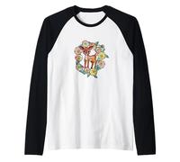 Illustration de la Nature du cerf Fauve dessiné à la Main Manche Raglan