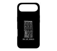 Illustration de la Pente du Parc Brooklyn Brownstone Coque pour iPhone Air