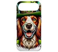 Illustration de la Saint-Patrick épagneul Gallois Springer Coque pour iPhone Air