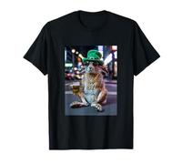 Illustration de la Saint-Patrick Lièvre Irlandais Bling 67 Bière T-Shirt