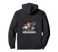 Illustration de la Victoire d'un pion d'échecs de Football Checkmate Sweat à Capuche
