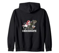 Illustration de la Victoire d'un pion d'échecs de Football Checkmate Sweat à Capuche