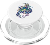 Illustration de la Vie Marine et Dragon de mer PopSockets PopGrip pour MagSafe