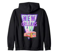 Illustration de la Ville de Tramway de la Nouvelle-Orléans Sweat à Capuche