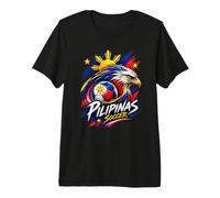 Illustration de l'aigle du Football philippin T-Shirt Haut de Gamme