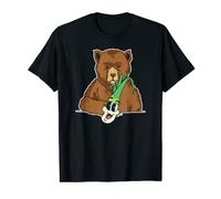 Illustration de l'ail des ours, d'un ours brun et d'un poire T-Shirt