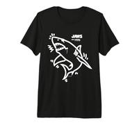 Illustration de l'attaque des Requins de 1975 T-Shirt Haut de Gamme
