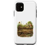 Illustration de l'écosystème Souterrain de la forêt Coque pour iPhone 11