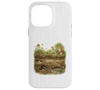 Illustration de l'écosystème Souterrain de la forêt Coque pour iPhone 14 Pro Max
