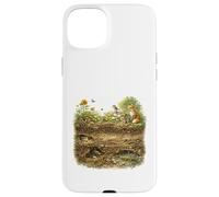 Illustration de l'écosystème Souterrain de la forêt Coque pour iPhone 15 Plus