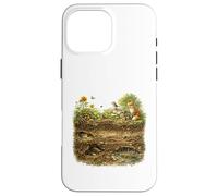 Illustration de l'écosystème Souterrain de la forêt Coque pour iPhone 16 Pro Max