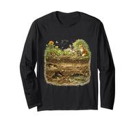 Illustration de l'écosystème Souterrain de la forêt Manche Longue