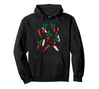 Illustration de légumes-Racines profondément enracinées Sweat à Capuche