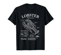 Illustration de l'encyclopédie Scientifique du Homard T-Shirt