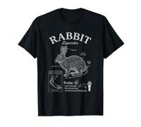 Illustration de l'encyclopédie Scientifique du Lapin T-Shirt