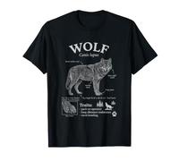 Illustration de l'encyclopédie Scientifique du Loup T-Shirt