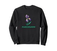 Illustration de l'iris Violet de la gentillesse des Sweatshirt