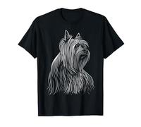 Illustration de Maman Yorkshire Terrier T-Shirt