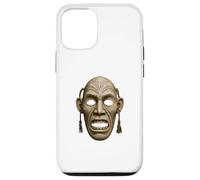 Illustration de Masque d'esprit Inuit Tupilaq Sculpture Art Coque pour iPhone 12/12 Pro