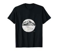 Illustration de Montagne géologique Vintage Art des Sciences de la Terre T-Shirt