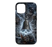 Illustration de Moto Guardian Bell vs Road Gremlins Coque pour iPhone 12/12 Pro