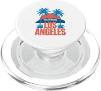 Illustration de Palmier Hollywood de Los Angeles PopSockets PopGrip pour MagSafe