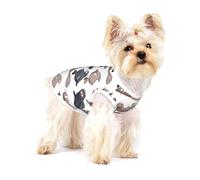 Illustration de phoques Lion de mer,T-Shirt sans Manches en Coton pour Animaux de Compagnie, Gilet Respirant, Extensible et Doux,L