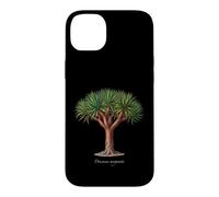 Illustration de Plante d'arbre Dragon Dracaena marginata Coque pour iPhone 14 Plus