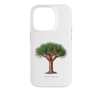 Illustration de Plante d'arbre Dragon Dracaena marginata Coque pour iPhone 14 Pro