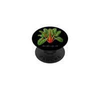 Illustration de Plante de Bette à carde Arc-en-Ciel Beta vulgaris subsp. cicla PopSockets PopGrip Adhésif