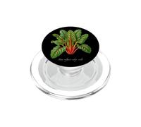Illustration de Plante de Bette à carde Arc-en-Ciel Beta vulgaris subsp. cicla PopSockets PopGrip pour MagSafe