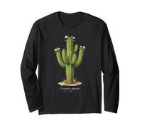 Illustration de Plante de Cactus Saguaro Carnegiea gigantea Manche Longue