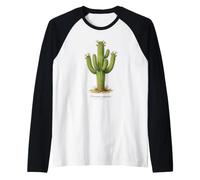 Illustration de Plante de Cactus Saguaro Carnegiea gigantea Manche Raglan