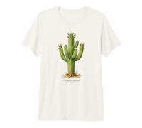 Illustration de Plante de Cactus Saguaro Carnegiea gigantea T-Shirt Haut de Gamme