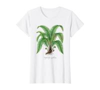 Illustration de Plante de fougère de Boston Nephrolepis exaltata T-Shirt Graphique avec Valeur