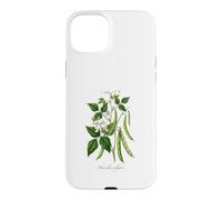 Illustration de Plante de Haricot français Phaseolus vulgaris Coque pour iPhone 15 Plus