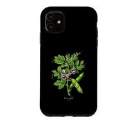 Illustration de Plante de Haricot Large Vicia faba Coque pour iPhone 11