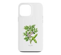 Illustration de Plante de Haricot Large Vicia faba Coque pour iPhone 13 Pro Max
