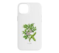 Illustration de Plante de Haricot Large Vicia faba Coque pour iPhone 14 Plus