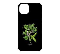 Illustration de Plante de Haricot Large Vicia faba Coque pour iPhone 14 Plus