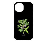 Illustration de Plante de Haricot Large Vicia faba Coque pour iPhone 15